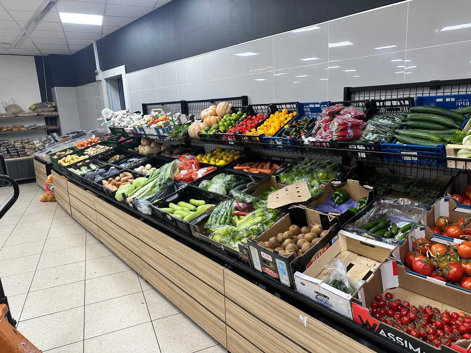 Versmarkt Marjane Leiden Kooipark – groente en fruit afdeling