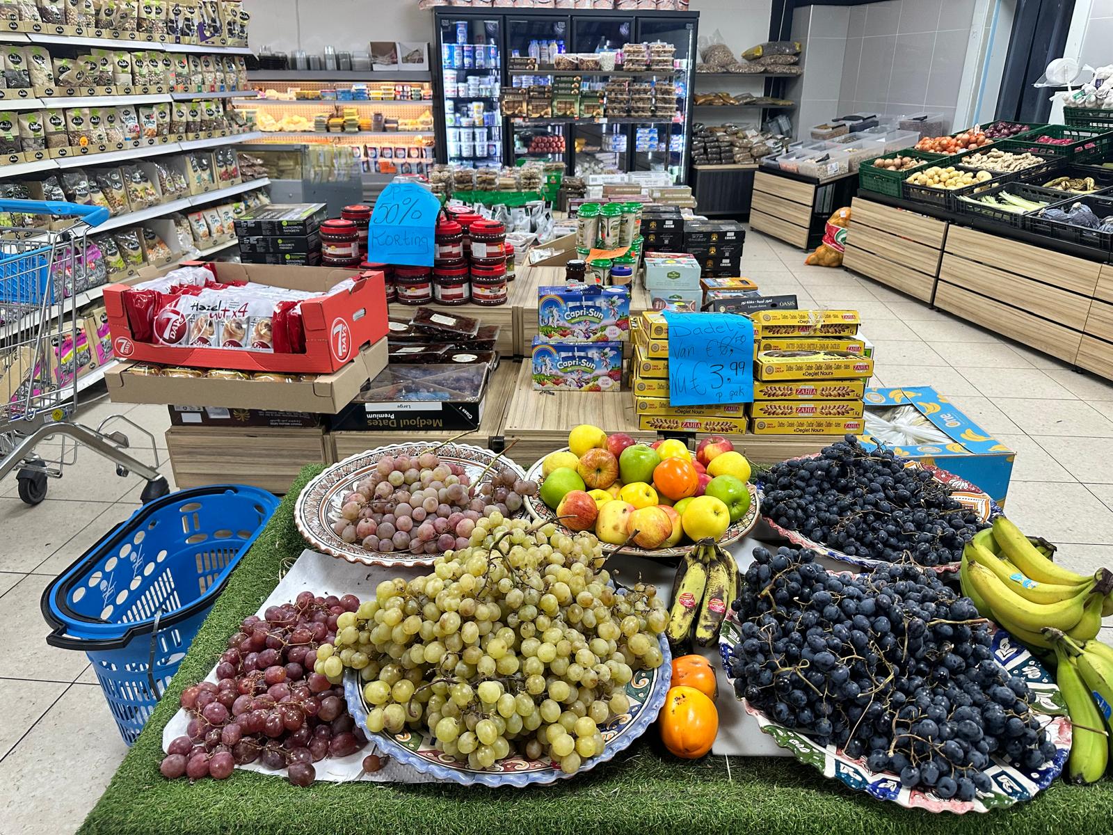 Versmarkt Marjane – groente en fruit aanbiedingen